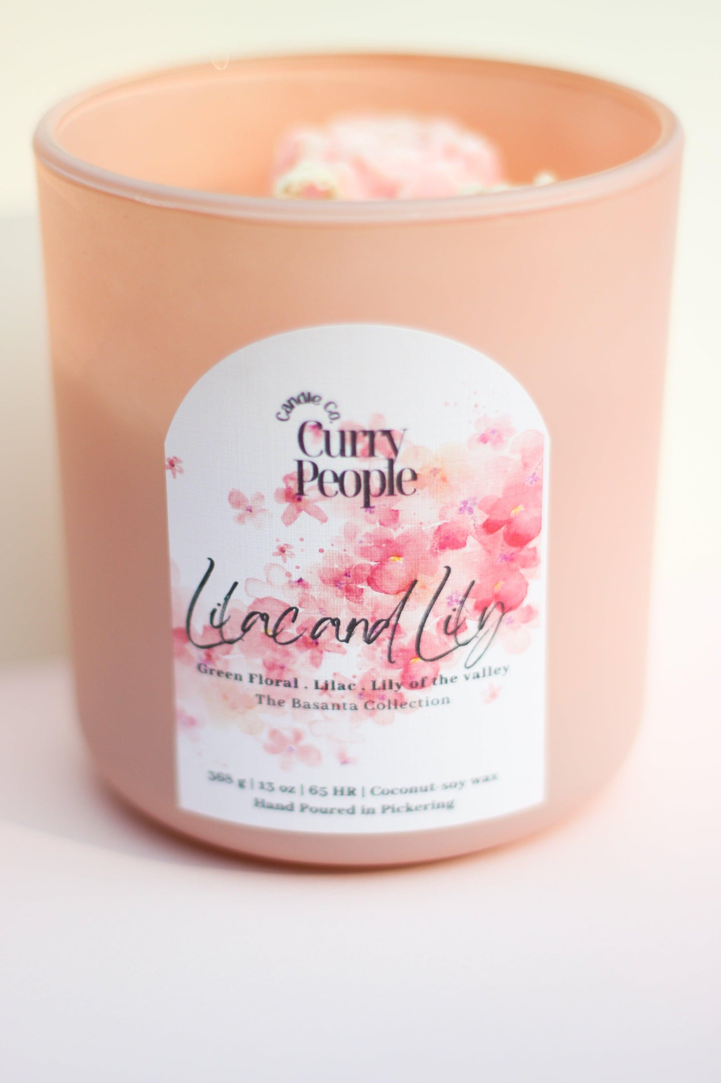 Lilac and Lilly Candle - Curry People Candle Co.