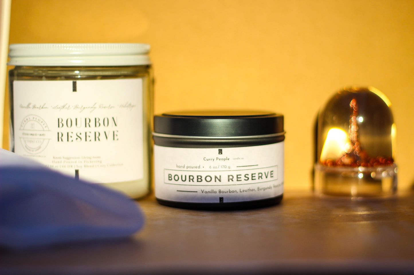 Bourbon Reserve Candle - Curry People Candle Co.
