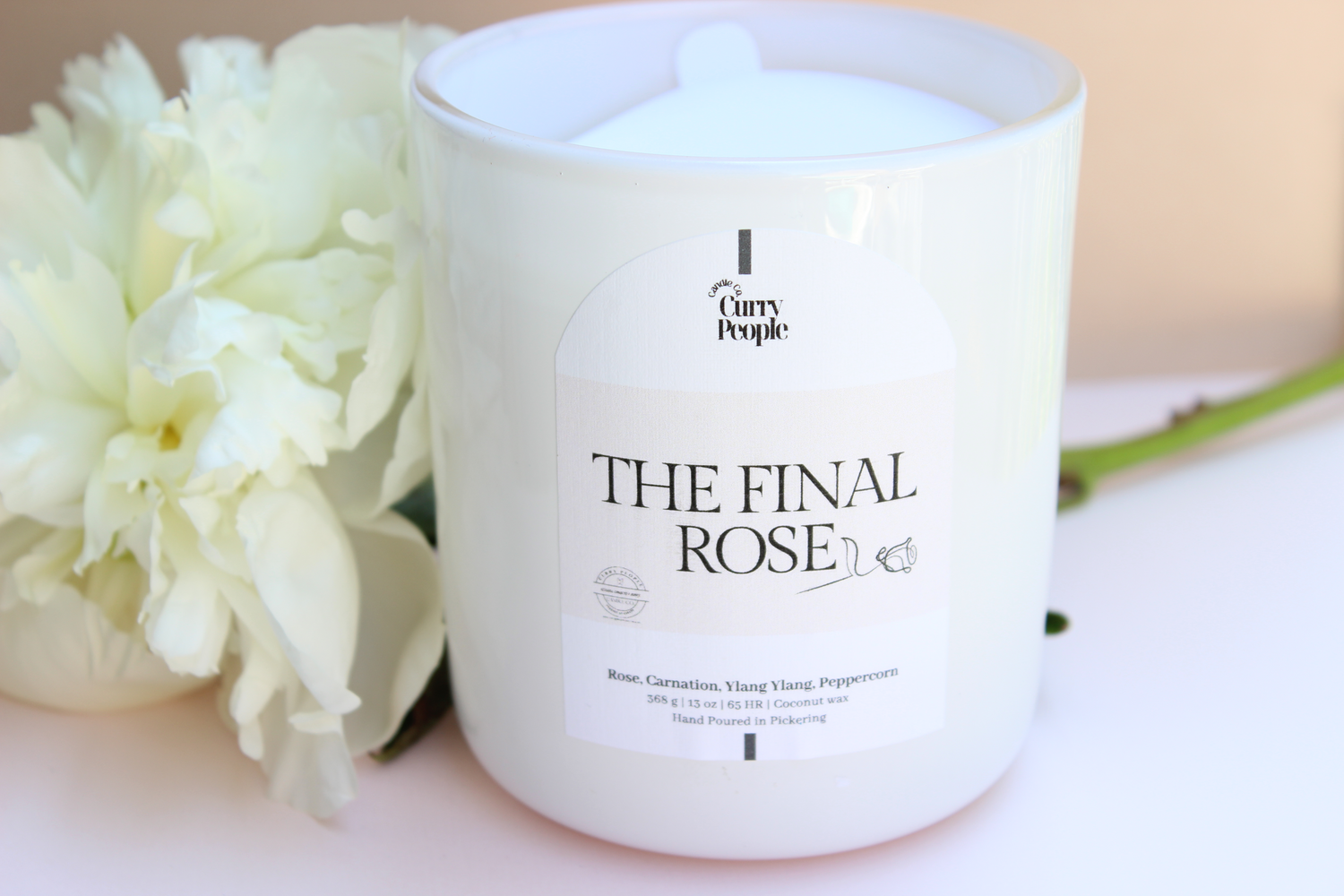 Maui coconut wax candle