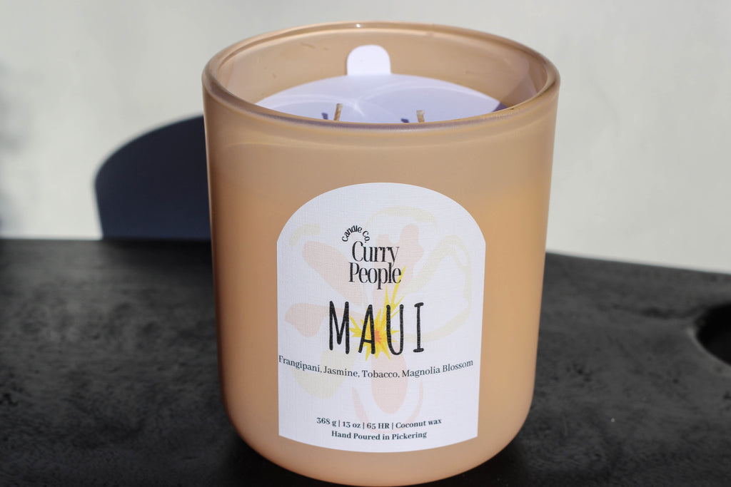 Maui coconut wax candle