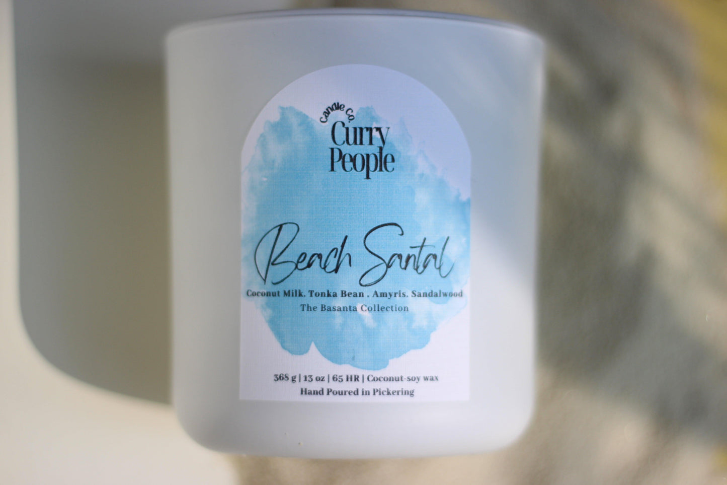 Beach Santal Candle - Curry People Candle Co.