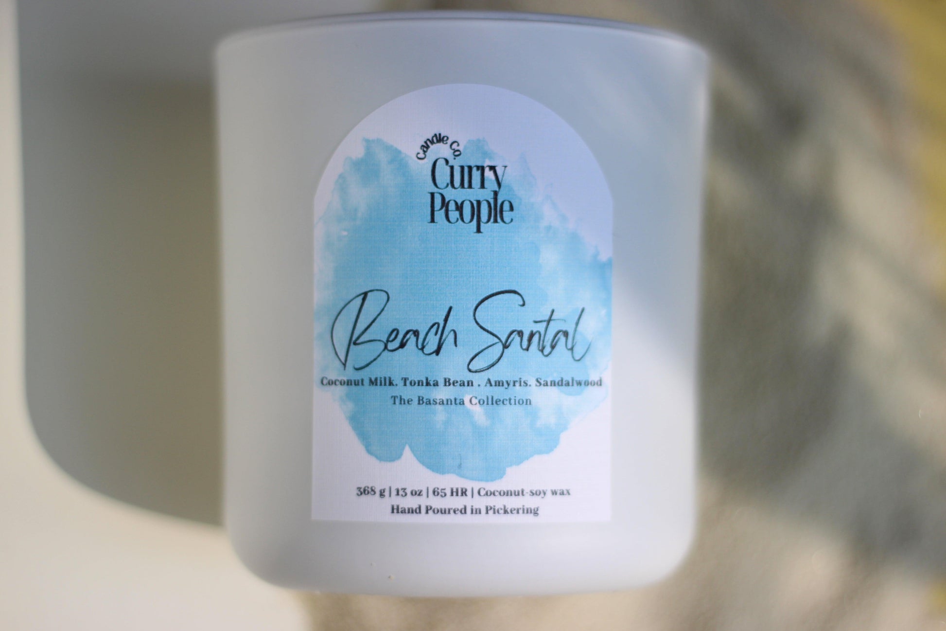 Beach Santal Candle - Curry People Candle Co.