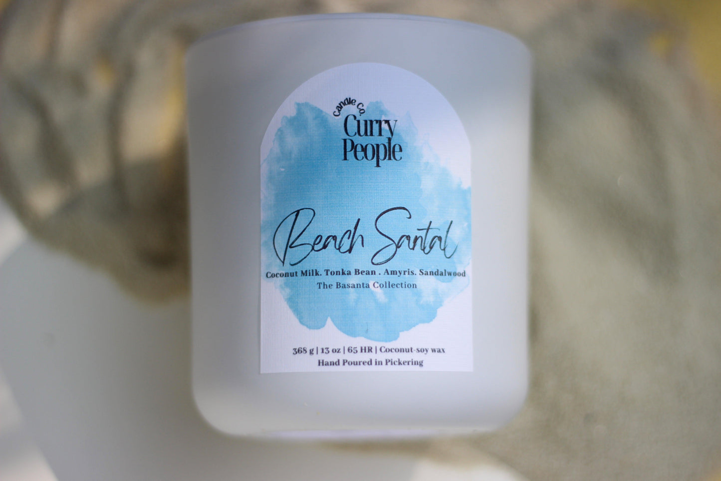 Beach Santal Candle - Curry People Candle Co.