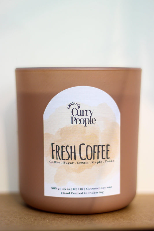 Fresh Coffee Candle - Curry People Candle Co.