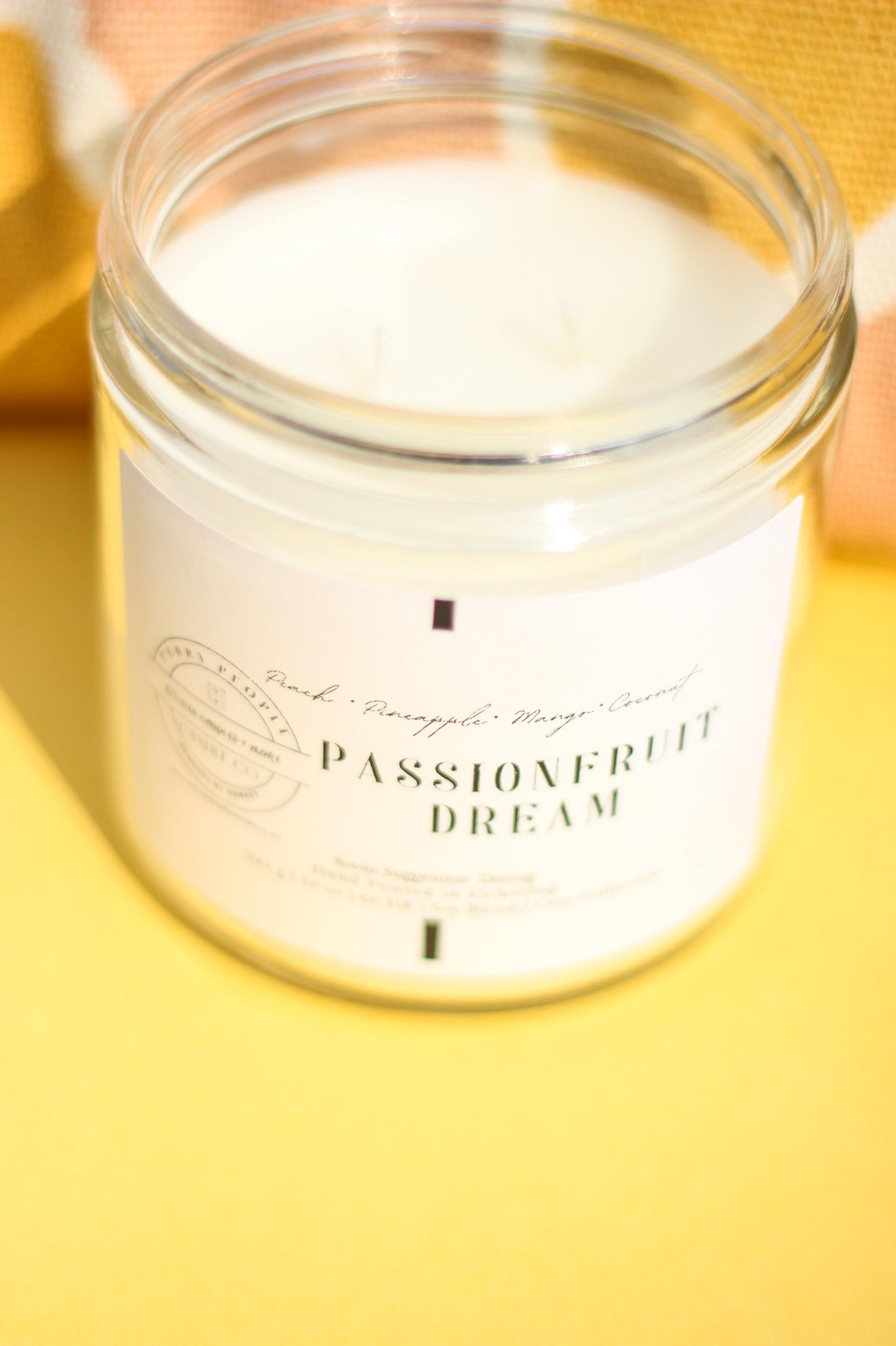 Passionfruit Dream Candle - Curry People Candle Co.