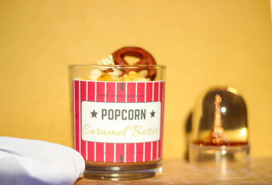 Popcorn Wax Embed Candle - Curry People Candle Co.