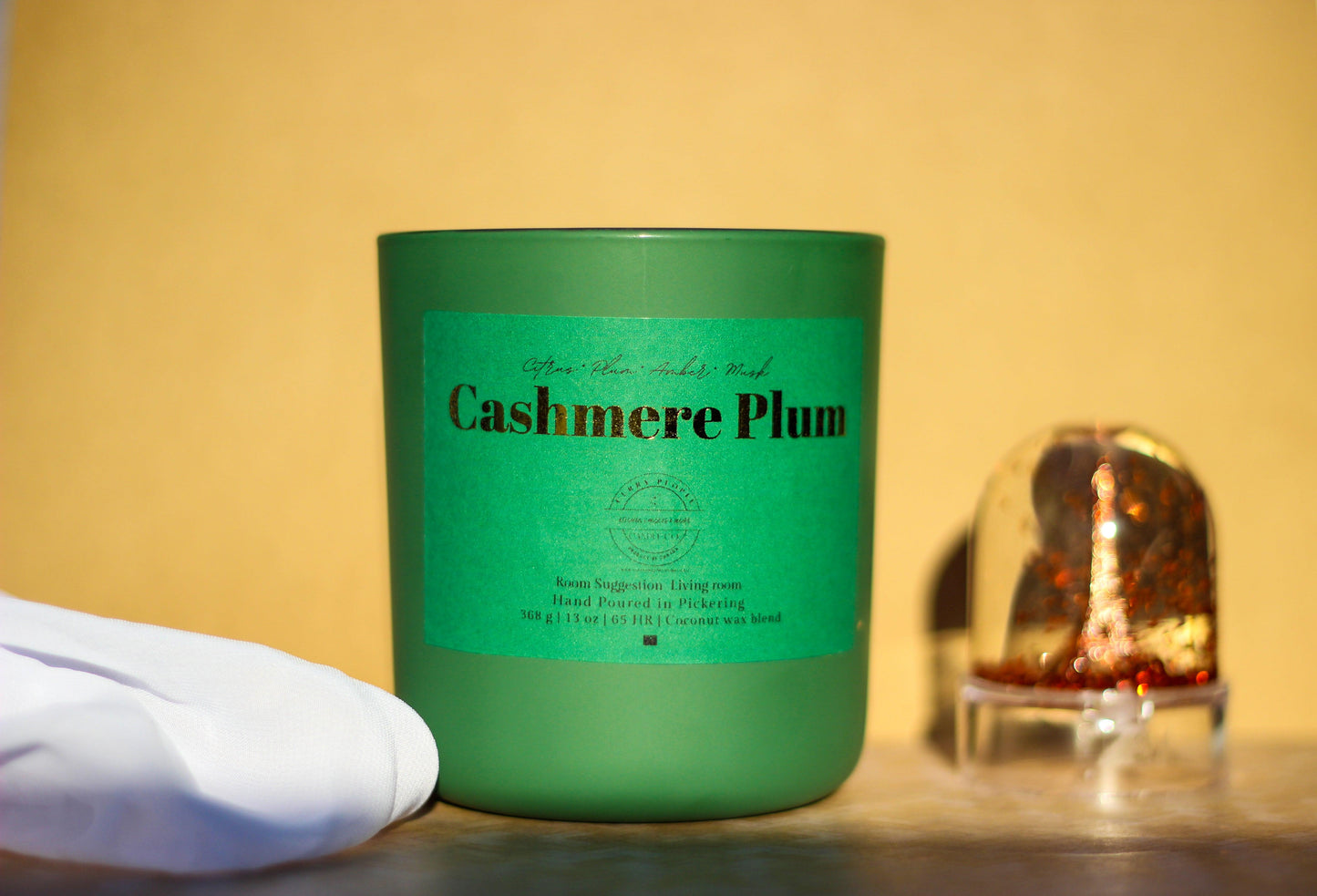 Cashmere Plum Candle - Curry People Candle Co.