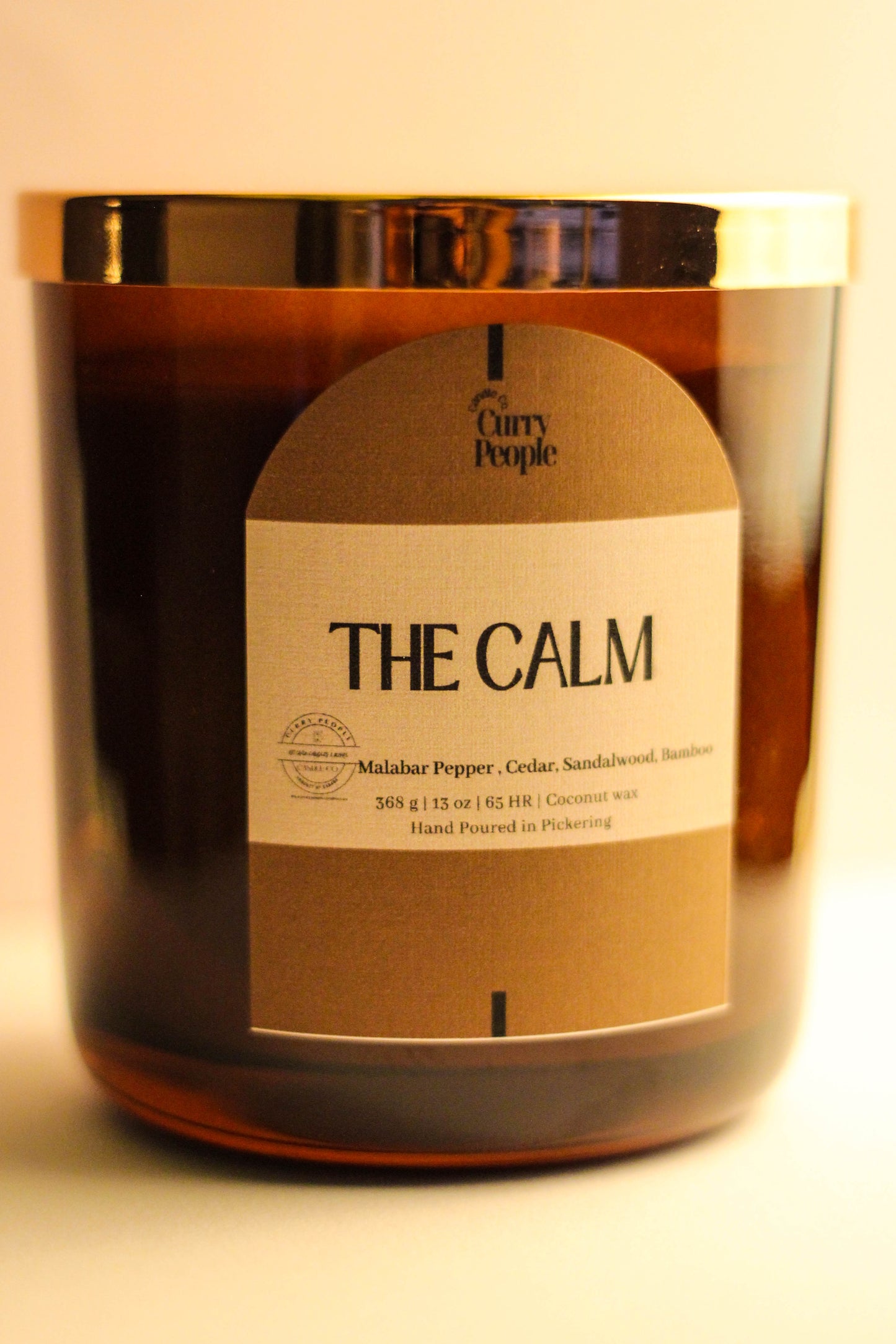 The Calm | 13 oz | Matte Glass Jar| Coconut Wax Candle