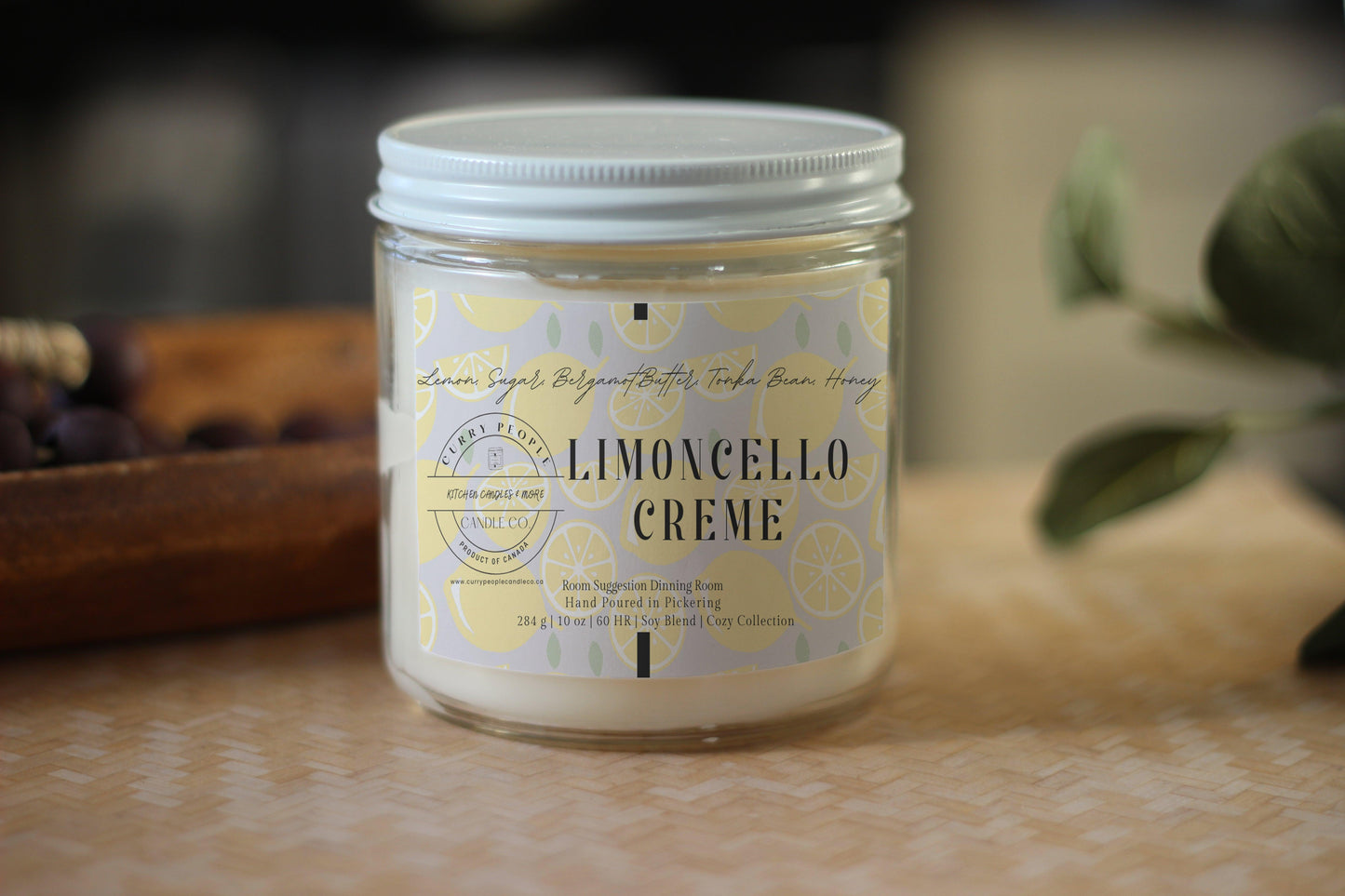 Limoncello creme candle