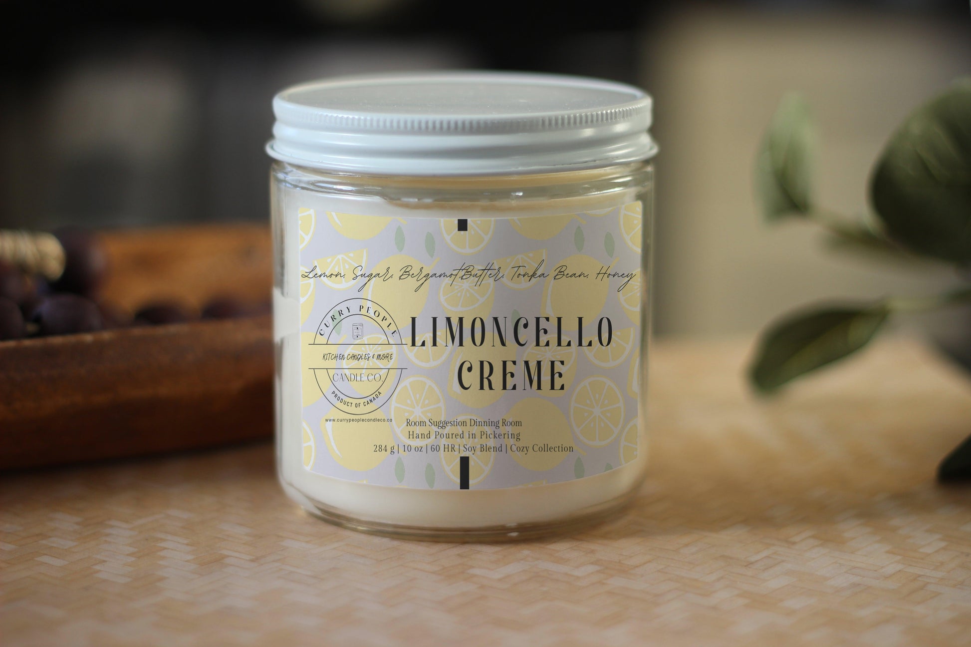 Limoncello creme candle