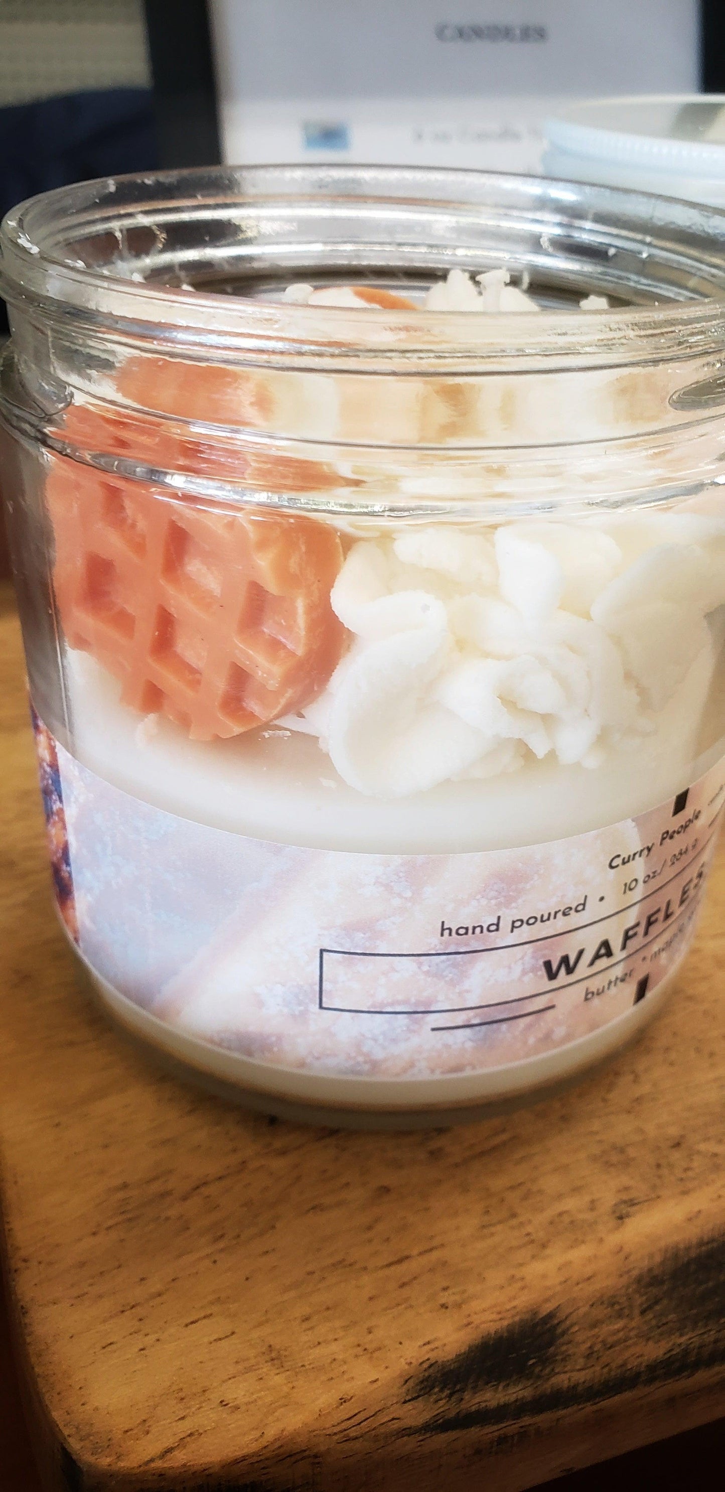 Waffles Dessert Candles