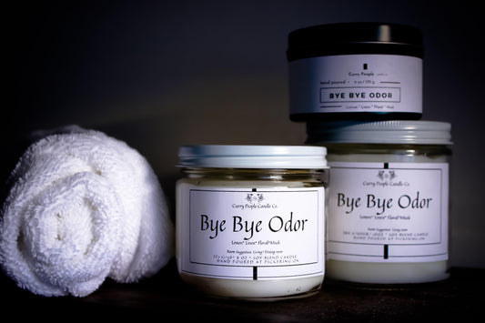 Bye Bye Odor eliminating candle